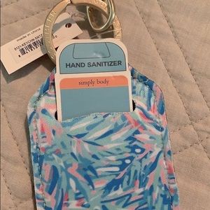 NWT Simply Southern Hand sanitizer holder keychain